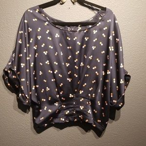 Willow & Clay silk top